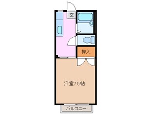 日永駅 徒歩5分 2階の物件間取画像